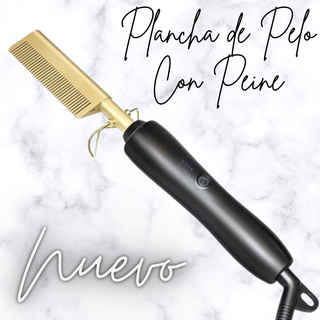 Peine Plancha Alisador Antifrizz